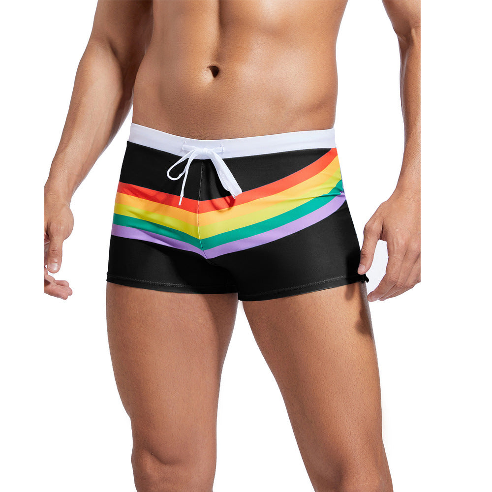Cazel | Regenbogen Sport Badehose