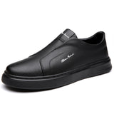 Chaussures Slip-On en Cuir
