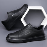 Chaussures Slip-On en Cuir