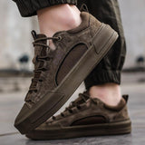 Städtische Lederschuhe