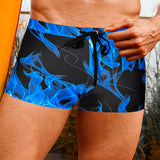 Cazel | Badeshorts Blaue Flamme