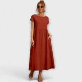 Elena | Leichtes Sommerkleid mit Taschen