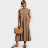 Elena | Leichtes Sommerkleid mit Taschen