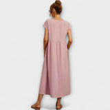Elena | Leichtes Sommerkleid mit Taschen