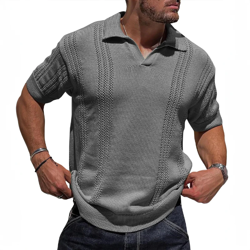 Chemise Polo - Mélange de Maille Respirante