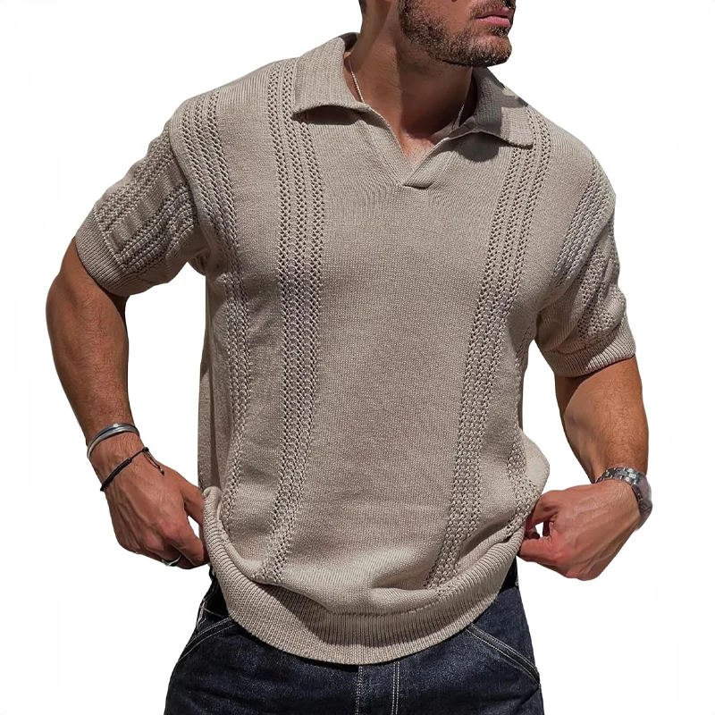 Chemise Polo - Mélange de Maille Respirante