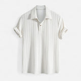 Chemise Polo - Col en Maille Jacquard