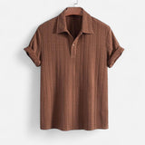 Chemise Polo - Col en Maille Jacquard