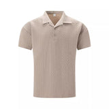 Polohemd - Struktur Jacquard Relaxed