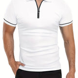 Polo-Shirt - Atmungsaktiver Reißverschlusskragen