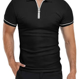 Chemise Polo - Col avec Zip Respirant