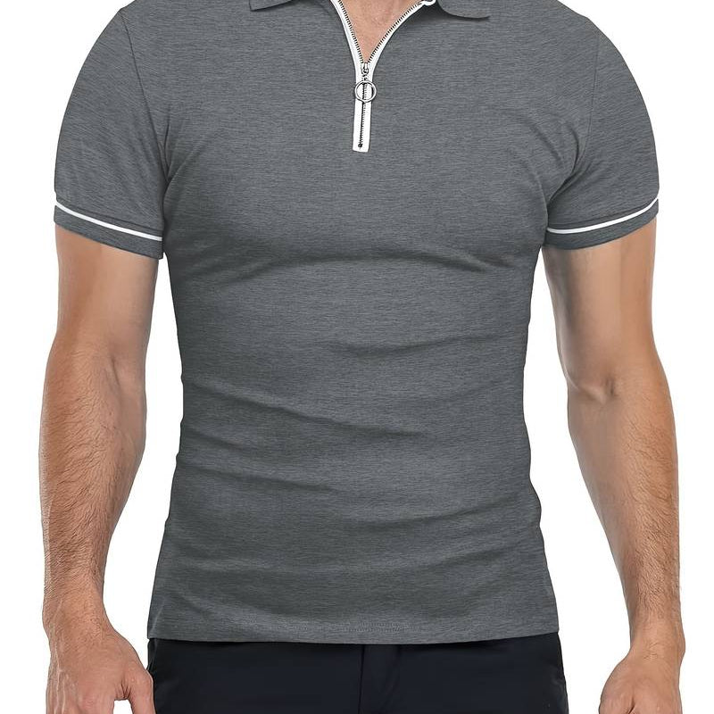 Chemise Polo - Col avec Zip Respirant