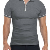 Polo-Shirt - Atmungsaktiver Reißverschlusskragen