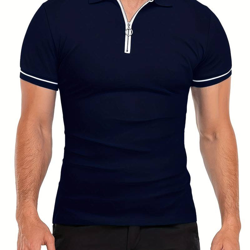 Chemise Polo - Col avec Zip Respirant