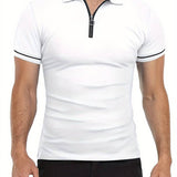 Polo-Shirt - Atmungsaktiver Reißverschlusskragen