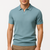 Chemise Polo en Polyester - Texturée
