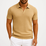 Chemise Polo en Polyester - Texturée