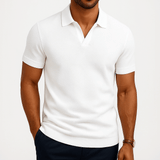 Chemise Polo en Polyester - Texturée