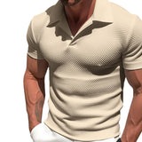 Polo en Mélange de Polyester - Zip