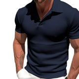 Polo aus Polyester-Mix - Zip