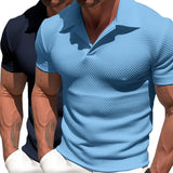 Polo aus Polyester-Mix - Zip