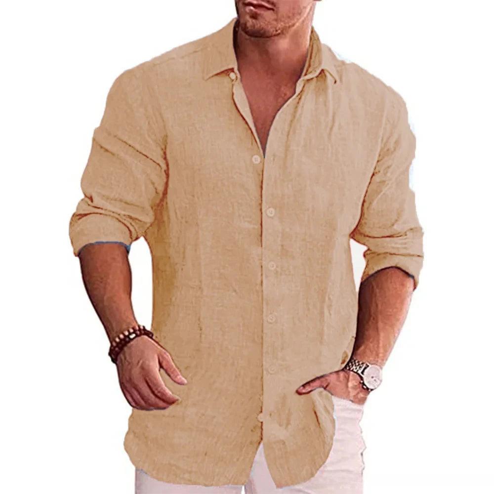 Chemise en Mélange de Polyester - Réversible