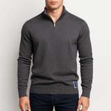 Sweater mit Reißverschlusskragen - Enganliegende Passform