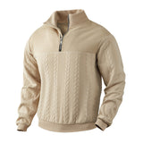 João - Atmungsaktiver Pulli mit Halbzip