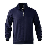 João - Atmungsaktiver Pulli mit Halbzip