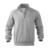 João - Atmungsaktiver Pulli mit Halbzip