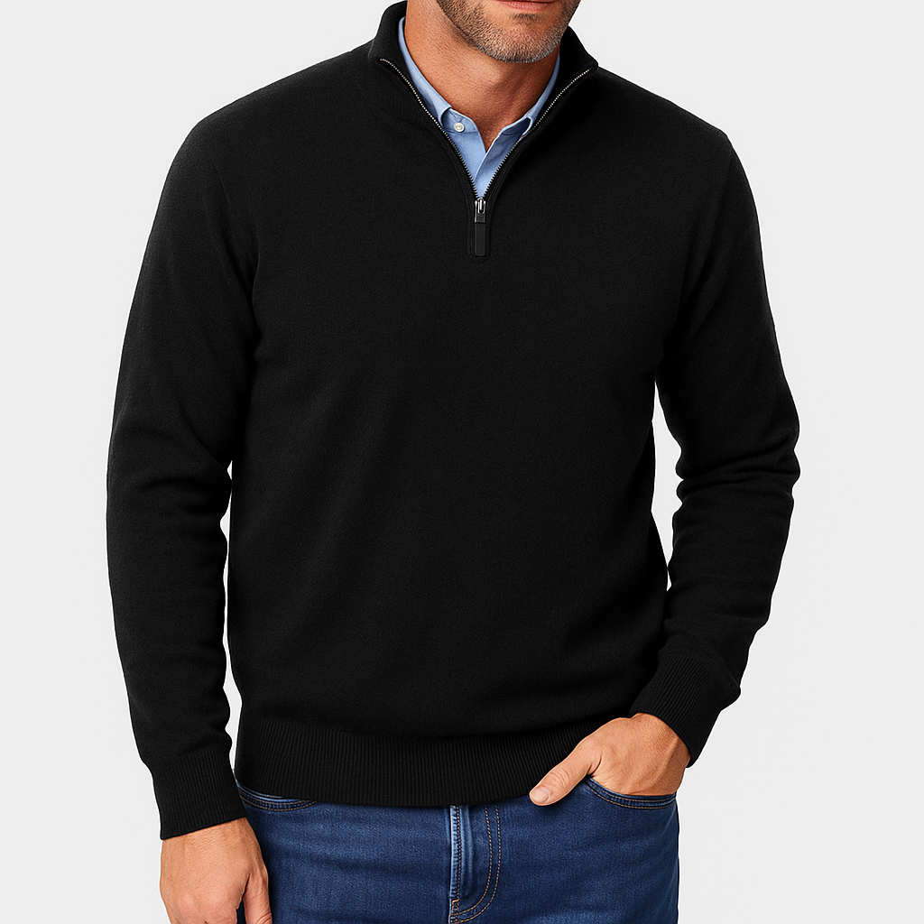 Pull Col Montant - Maille Légère