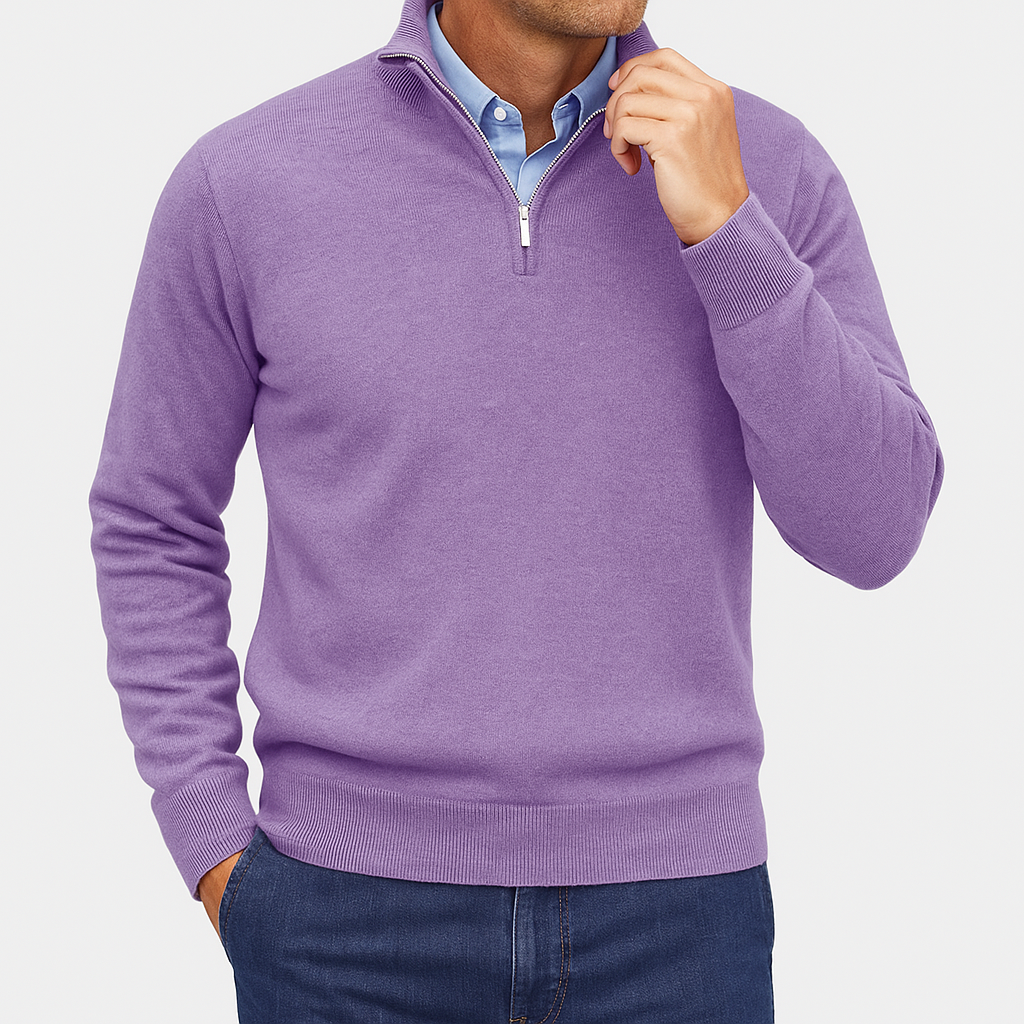 Pull Col Montant - Maille Légère