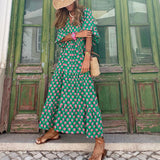 Bellona | Langes Boho-Kleid