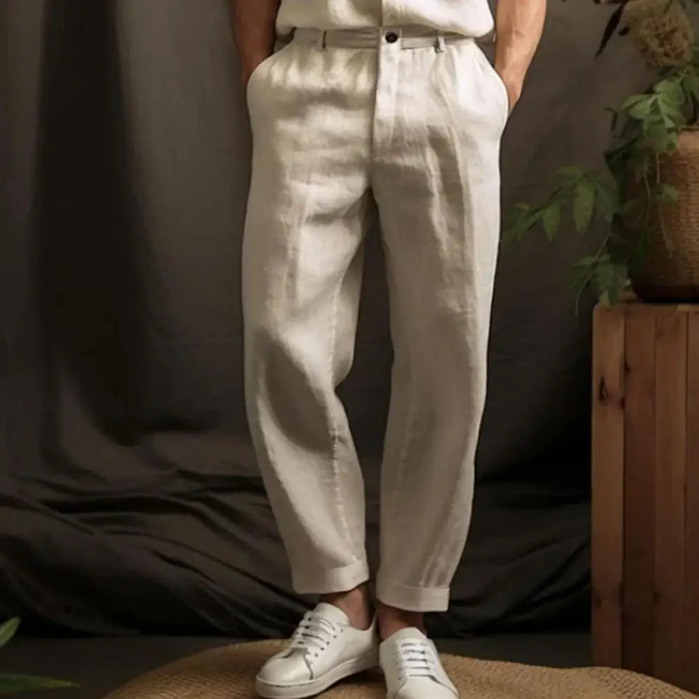 Pantalons en Lin Cagliari