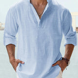 Arthur | The Collarless Shirt