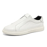 Chaussures Classiques en Cuir Slip-On
