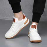 Chaussures en Cuir à Semelle Élevée