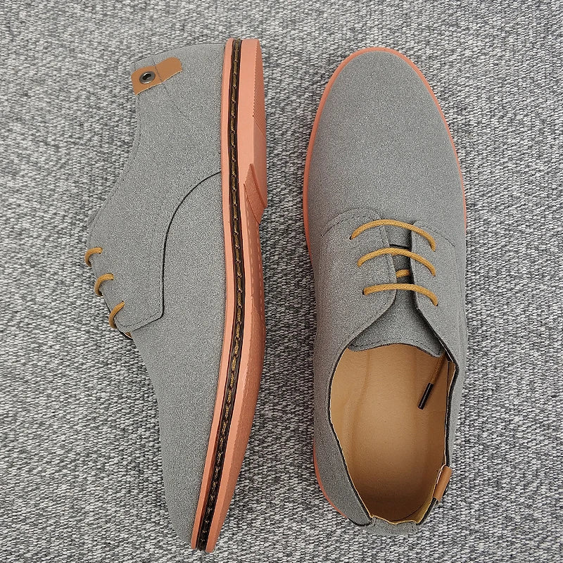 Büroschuhe aus Wildleder Oxford
