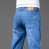Lässige Gerade Denim Jeans
