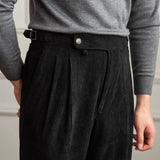Pantalon en velours côtelé premium