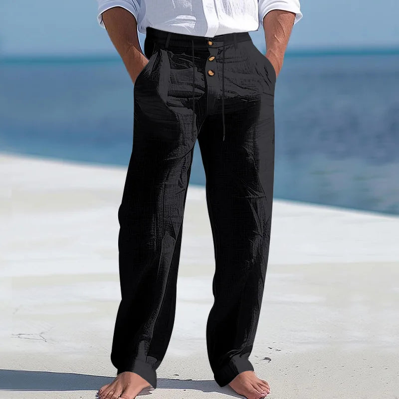 Pantalons d'Été en Lin