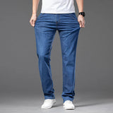 Jeans en Denim Droit Décontractés