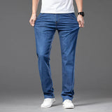 Lässige Gerade Denim Jeans