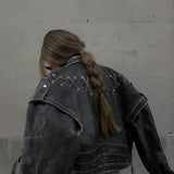 Drune | Sieh Vegan Lederjacke Timeless und Nachhaltig