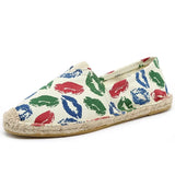 Elegante Leinenschuhe