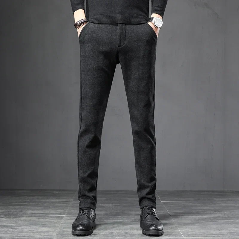 Pantalons Décontractés à Carreaux