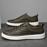Baskets en Cuir Chic