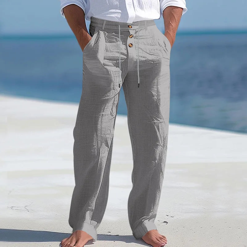 Pantalons d'Été en Lin