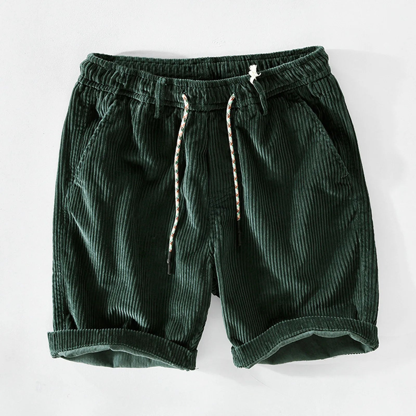 Shorts en Velours Côtelé Élégants