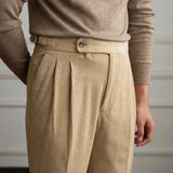 Pantalon en velours côtelé premium